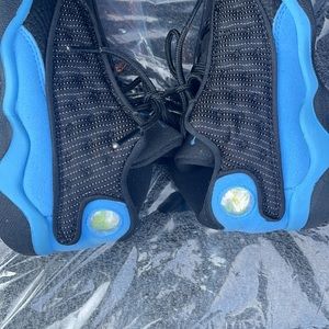 Retro Jordan blue and black like new just need to wipe down